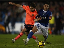 Lionel Messi i Jose Manuel Casado