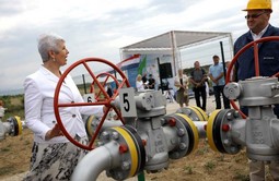 Premijerka Jadranka Kosor na otvaranju plinovoda