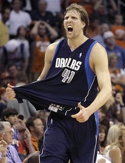 Igrač Dallasa, Dirk Nowitzki 