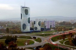 Projekt nebodera od 37 katova na ulazu u Zagreb