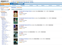 Larssonove knjige su među najprodavanijima na Amazonu