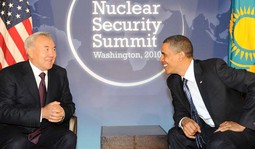 Nursultan Nazarbayev i
Barack Obama
