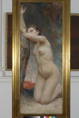 MAGDALENA, an 1898 nude done in oil in Zagreb, kept at the Modern Gallery