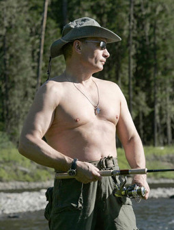 Pecanje je jedan Putinovih od hobija