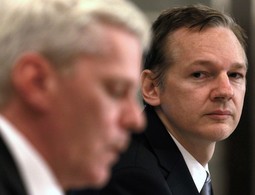 Kristinn Hrafnsson i osnivač WikiLeaksa Julian Assange