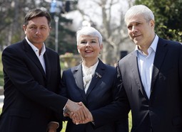 Borut Pahor, Jadranka Kosor i Boris Tadić