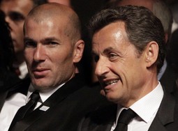 Nicolas Sarkozy i bivši reprezentativac Francuske Zinedine Zidane