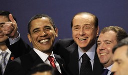 Barack Obama i Silvio Berlusconi