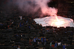 Tijekom utakmice između Dinama i Hajduka na Maksimiru novi sukob huligana i policije