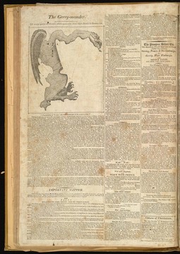 Izdanje Boston Gazette s "Gerrymanderom" (Foto: Wikipedia)