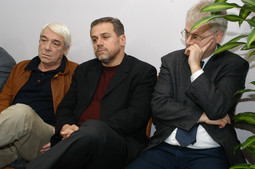 Milan Bandić i Ivo Josipović u društvu s Antunom Vujićem