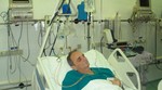 Branimir Glavaš on the Intensive care of Osijek hospital