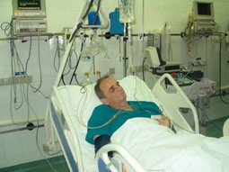 Branimir Glavaš on the Intensive care of Osijek hospital