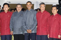 Yukio Hatoyama, Susilo Bambang Yudhoyono, Barack Obama, Lee Hsien Loong, Hu Jintao (Reuters)