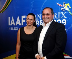 TIM ZA POBJEDE Hrvatska šampionka Ivana Brkljačić sa svojim
menadžerom Danielom
Wessfeldtom