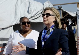 Hillary Clinton na Haitiju (Reuters)